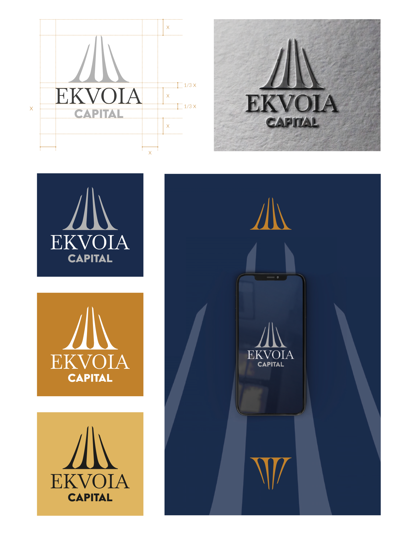 Tvorba loga pre Ekvoia Capital